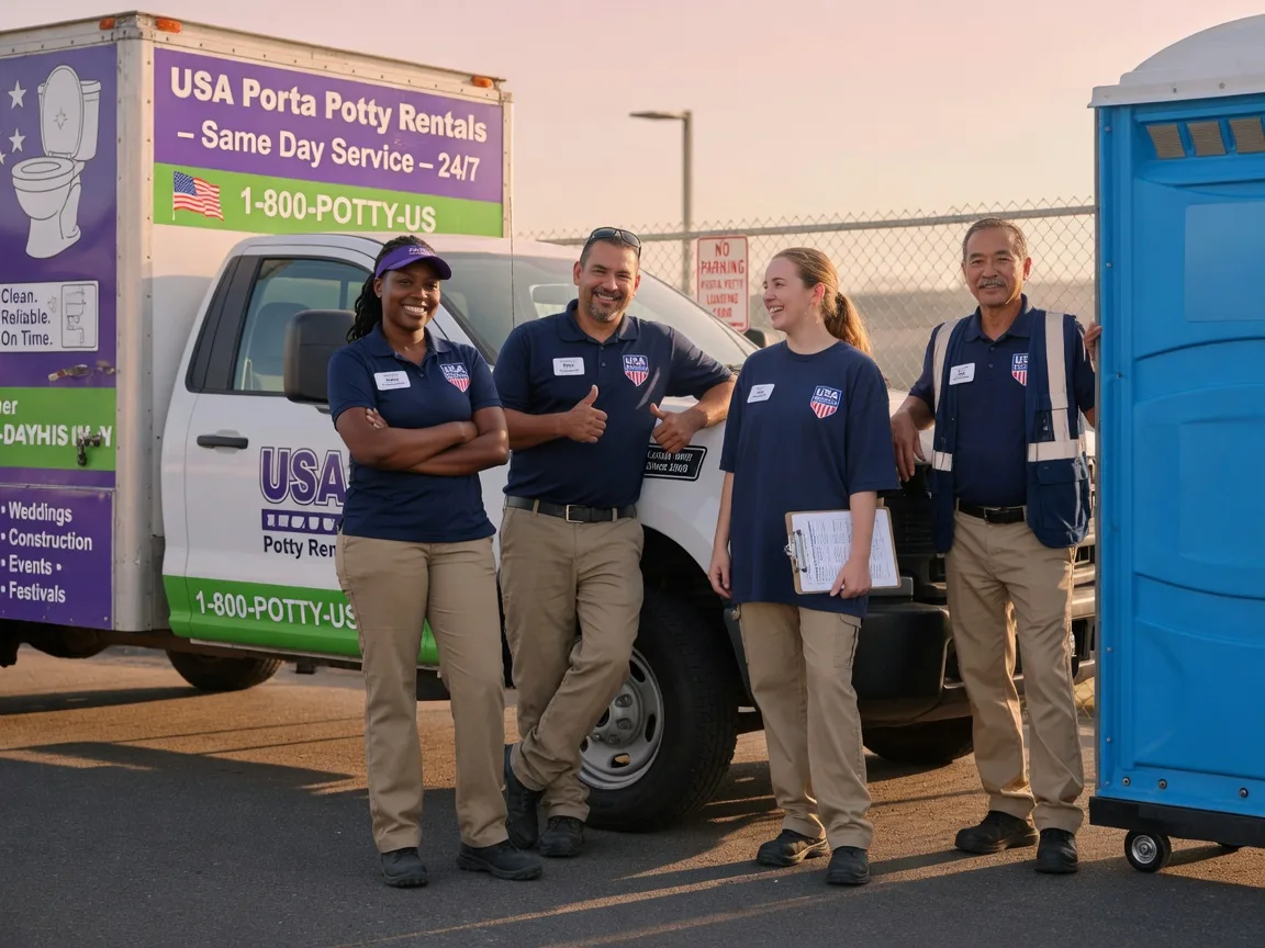 Porta Potty Rental company in Saratoga, TX